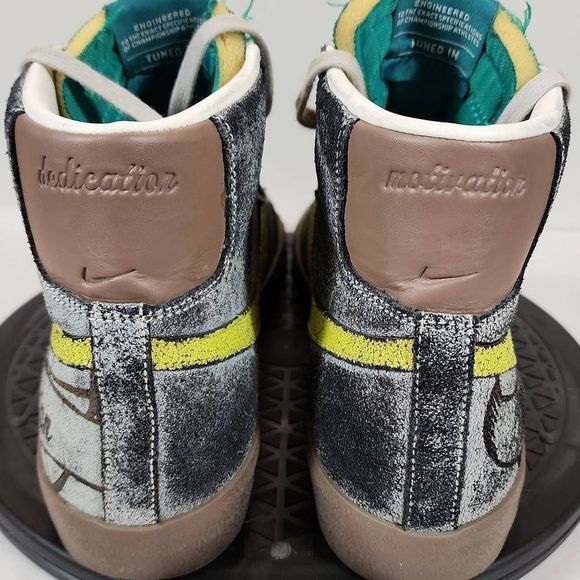 Nike Blazer Mid 77 x Ben Simmons Pregame Pack Mens Size 10.5 Motivation Dedicati - Picture 6 of 12